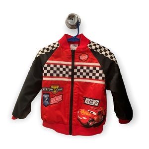 Disney Lightening McQueen Bomber Jacket